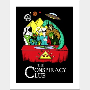 The Conspiracy Club Posters and Art